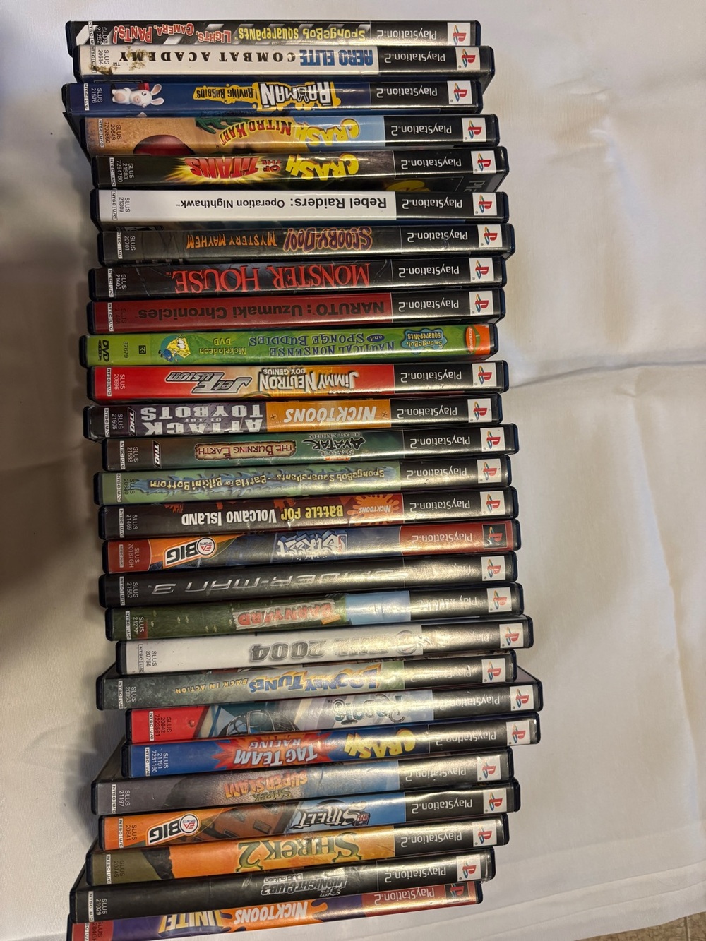 PlayStation 2 Game Case Lot - Assorted Titles